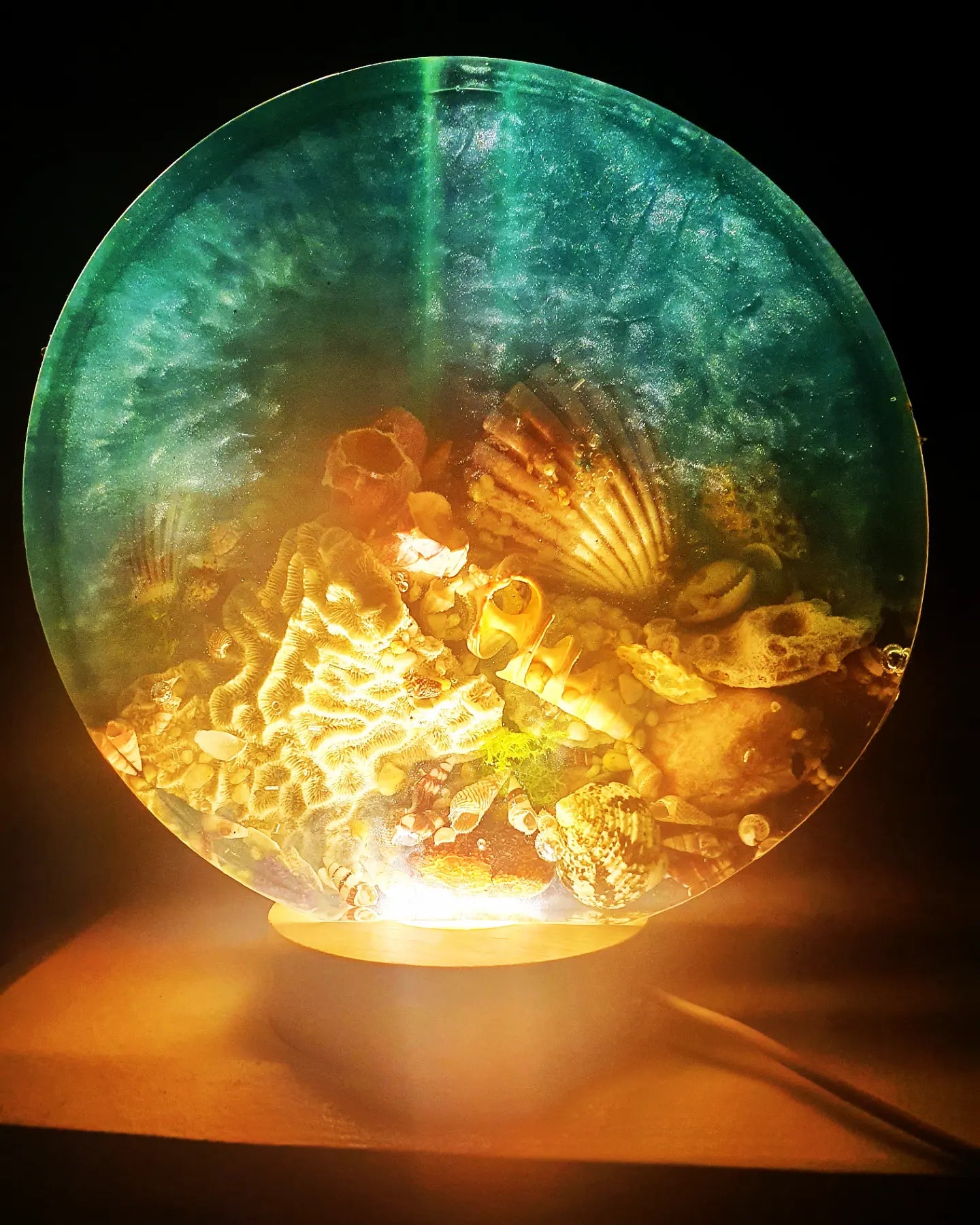 Celebrating the sea through functional art - sculpture/ vase/ lamp