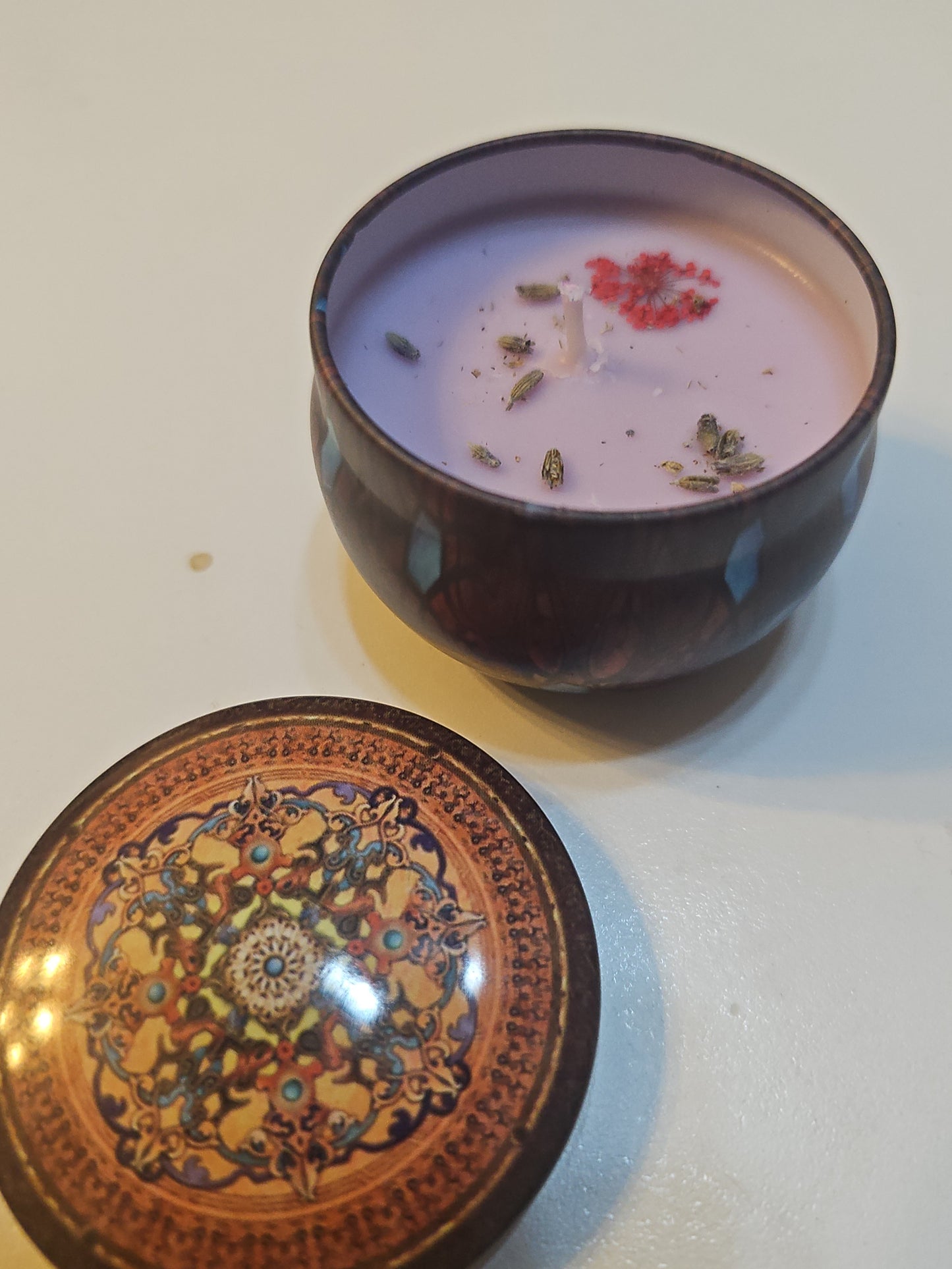 Boho Bliss scented candle - Live in the moment (focus)