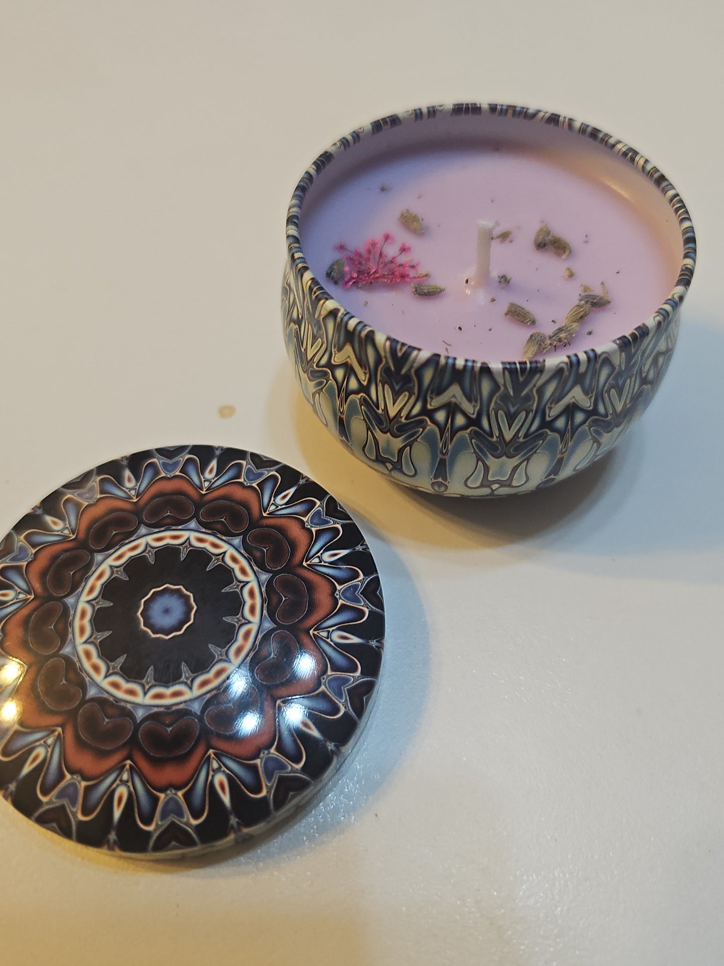 Boho Bliss scented candle - Live in the moment (focus)