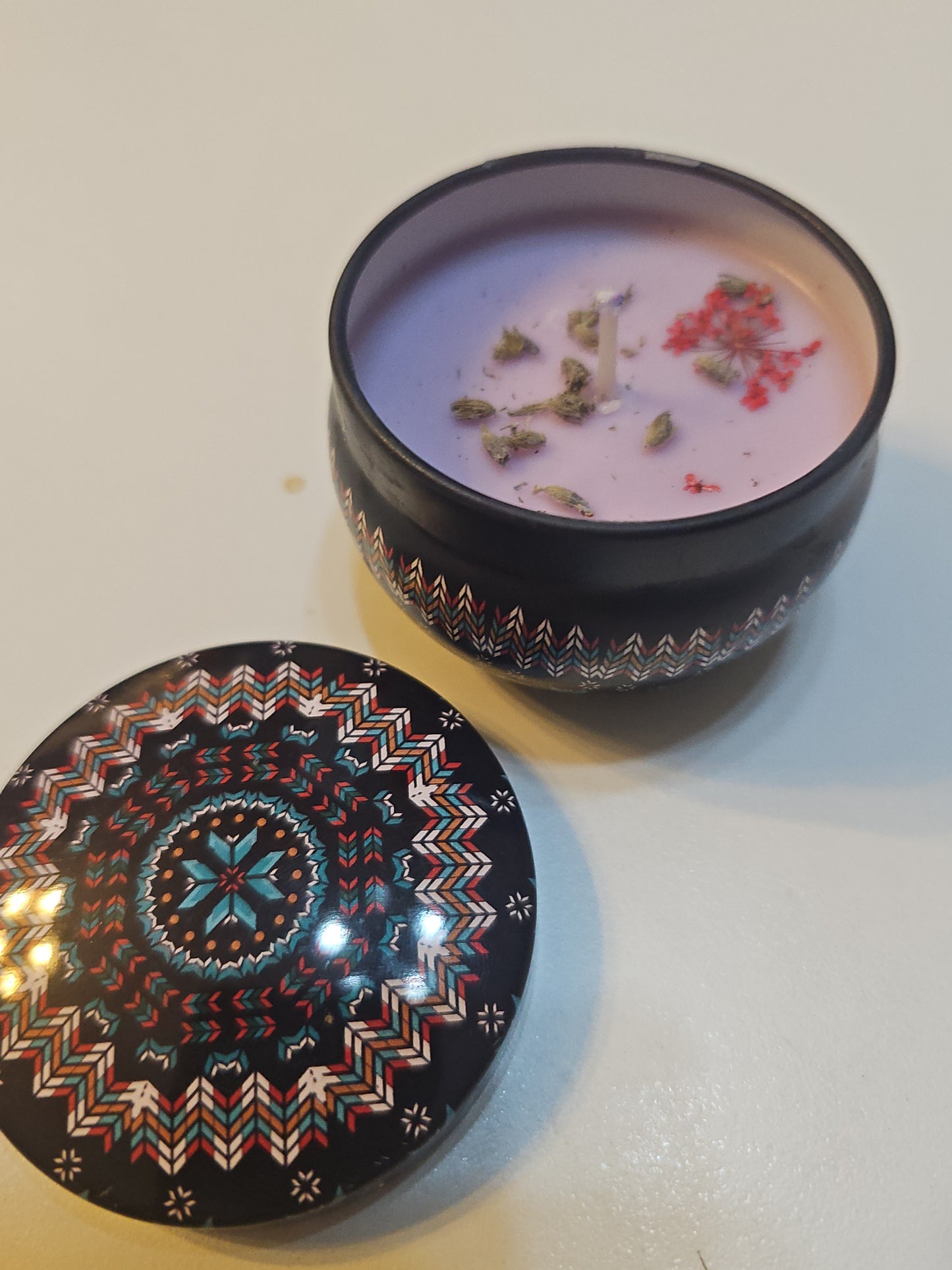 Boho Bliss scented candle - Live in the moment (focus)