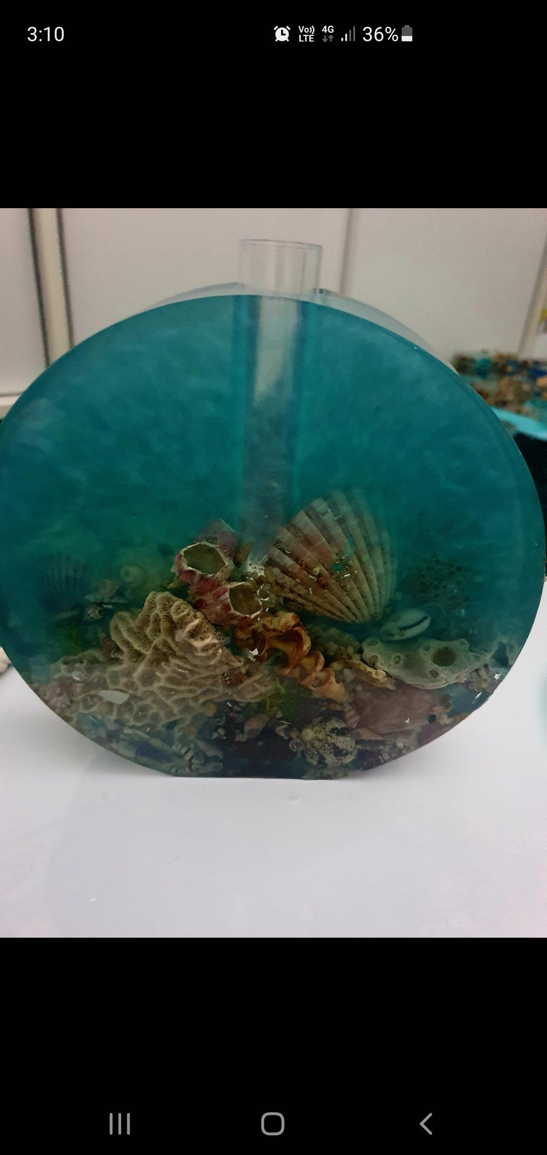 Celebrating the sea through functional art - sculpture/ vase/ lamp