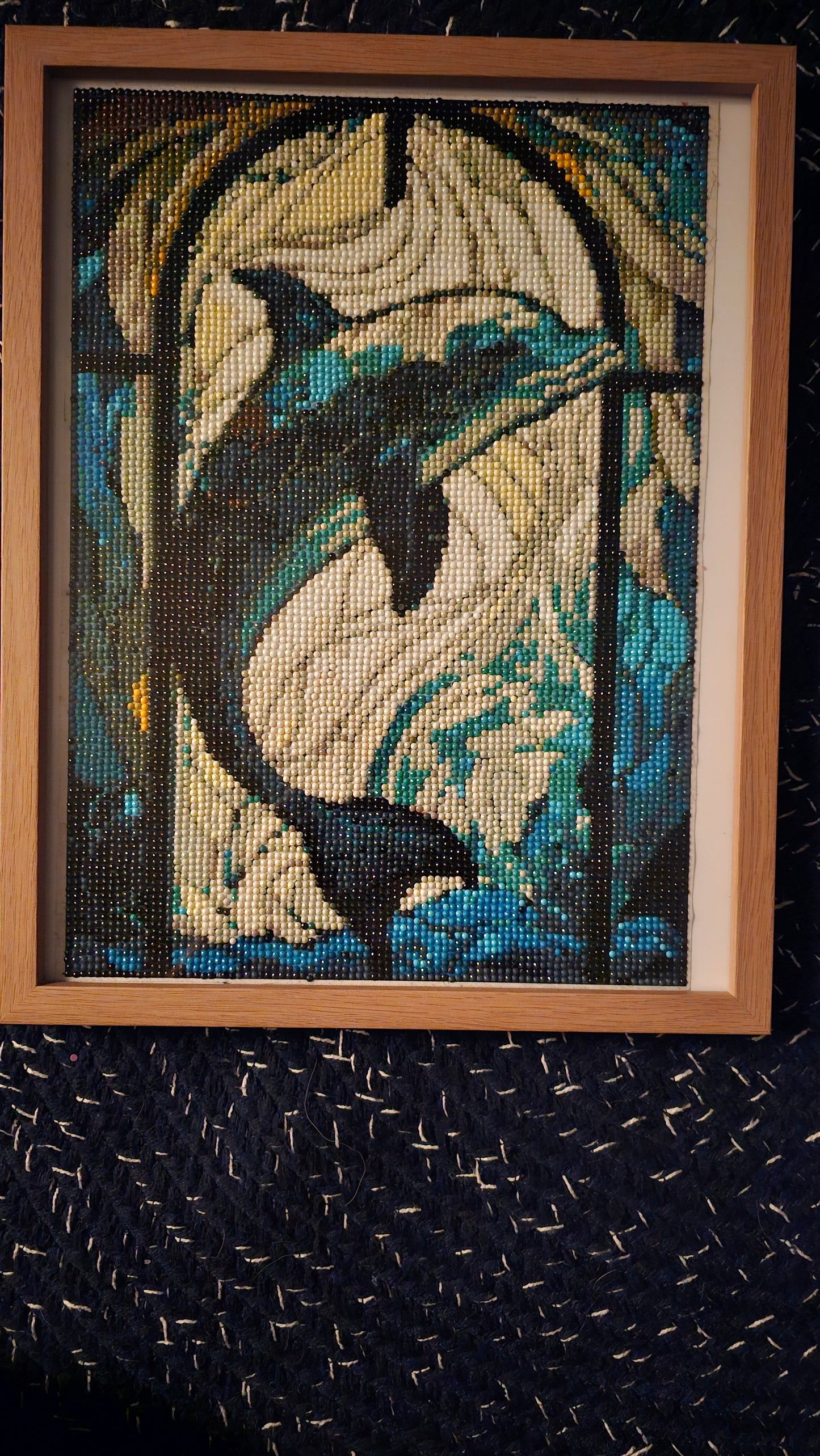 Groovy baby framed wall art - Dolphin freedom (Art that Advocates)