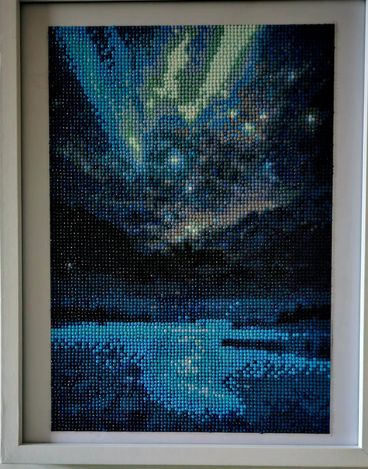 Groovy baby framed artwork - Galaxy