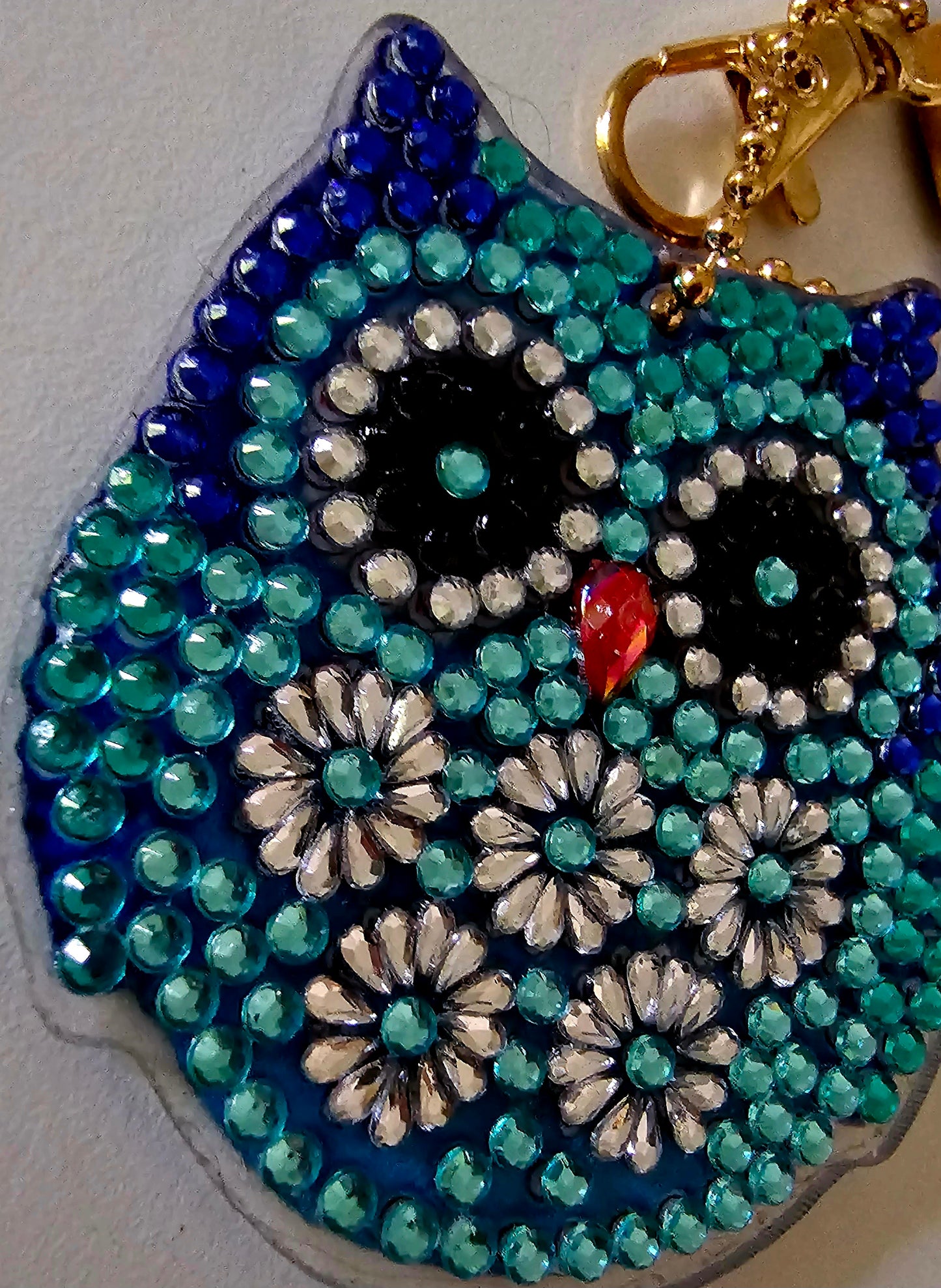 Beach bag bling - Owls