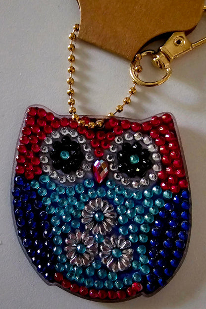 Beach bag bling - Owls