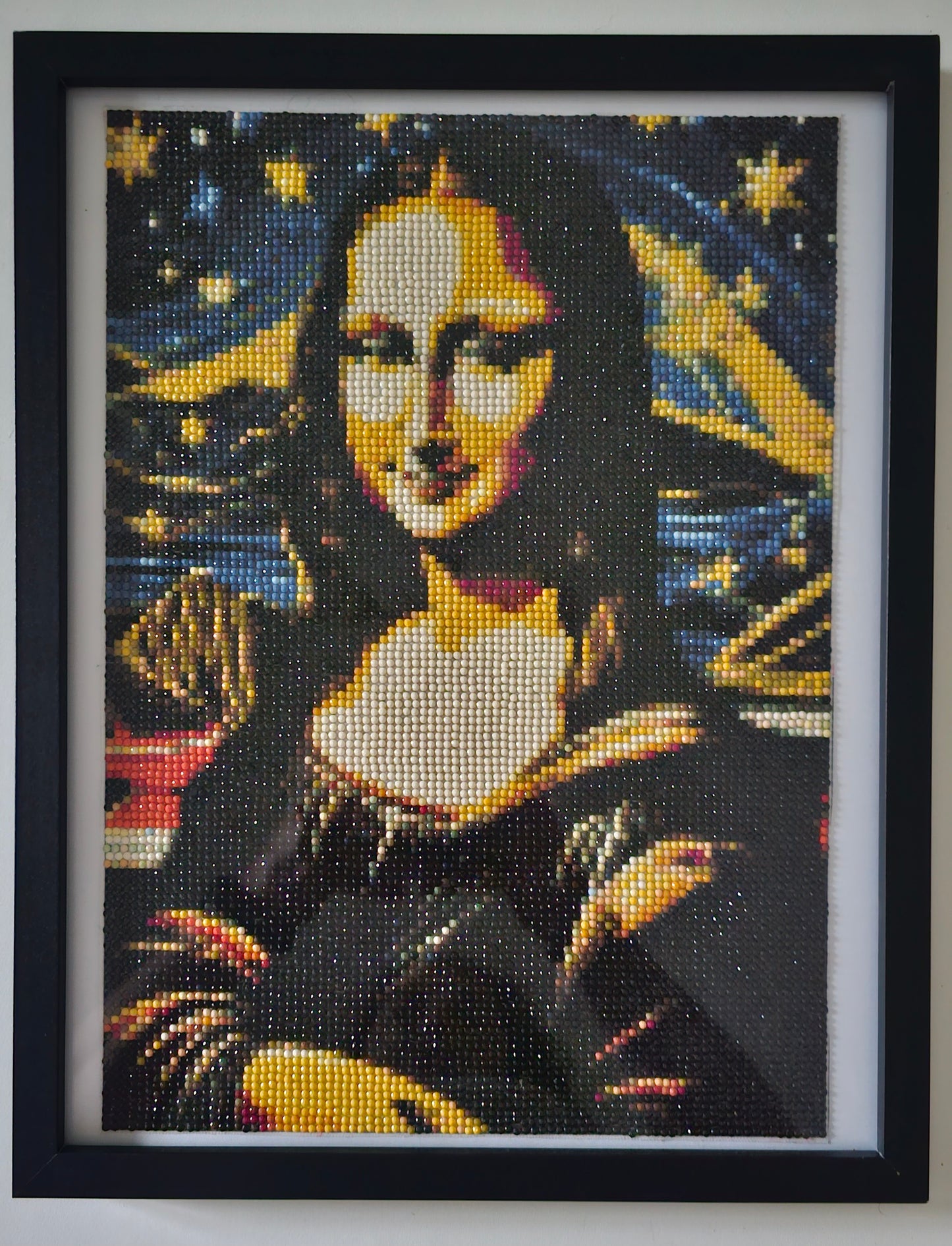 Groovy baby framed artwork - Holiday Mona