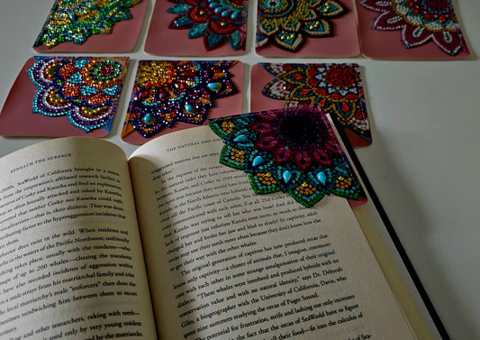 Mandala design bookmarks