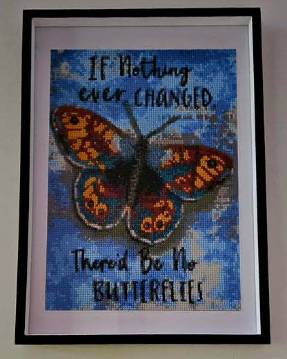 Groovy baby framed artwork - Butterflies (Art that Advocates)