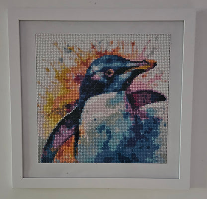 Groovy baby framed artwork - Penguin