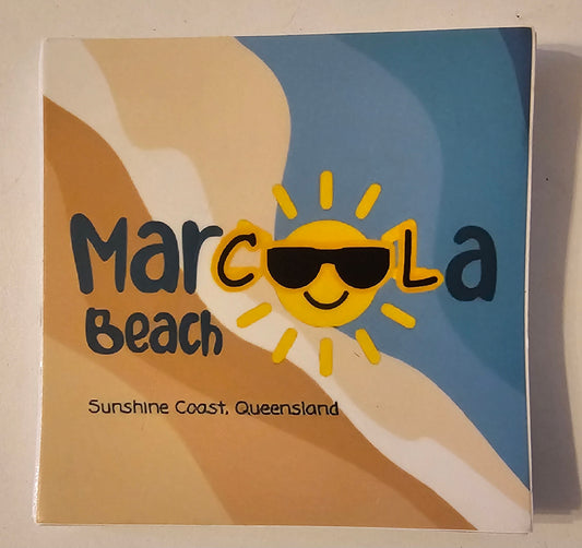Marcoola Beach merchandise - Vinyl stickers