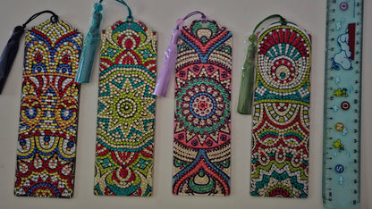 Boho mandala bookmarks