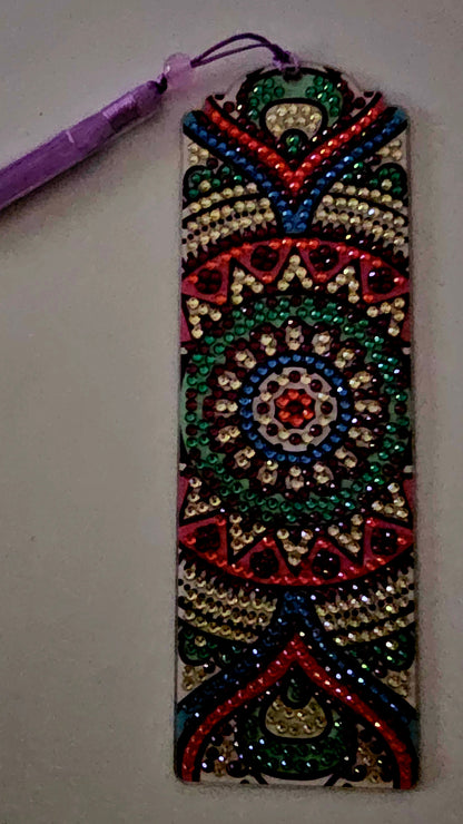 Boho mandala bookmarks