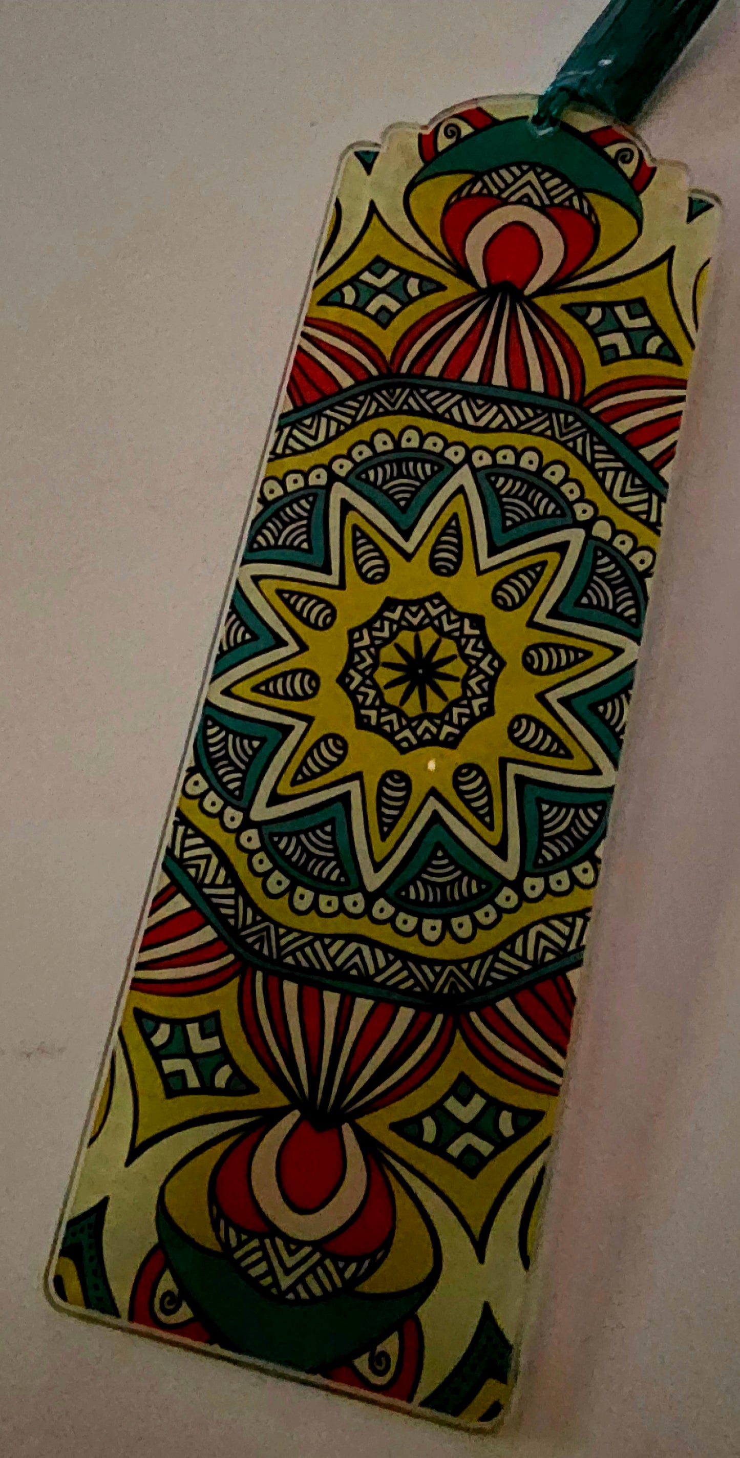 Boho mandala bookmarks