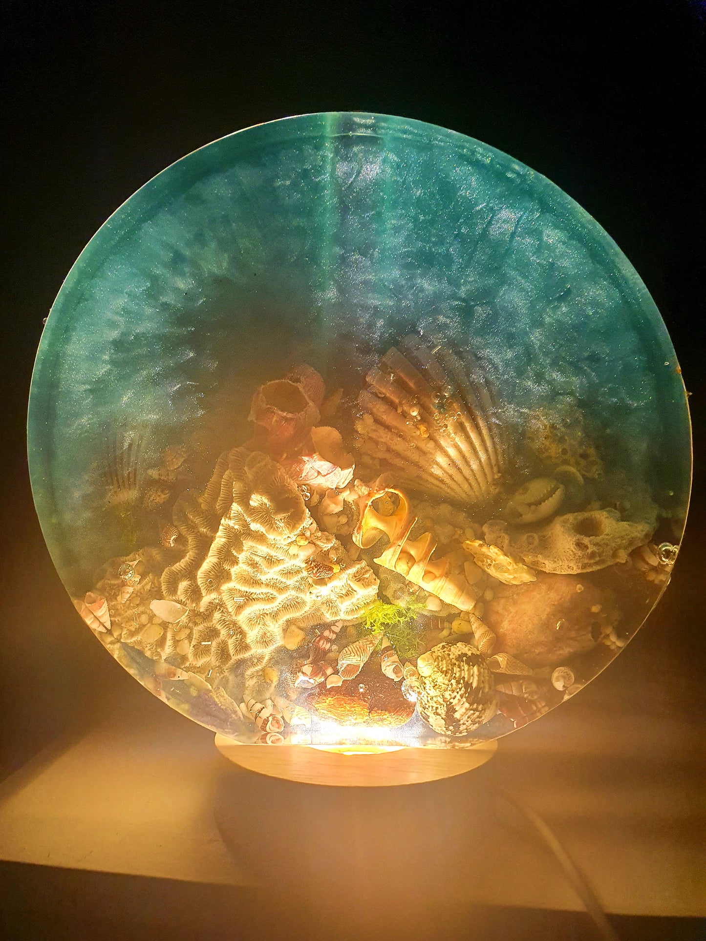 Celebrating the sea through functional art - sculpture/ vase/ lamp