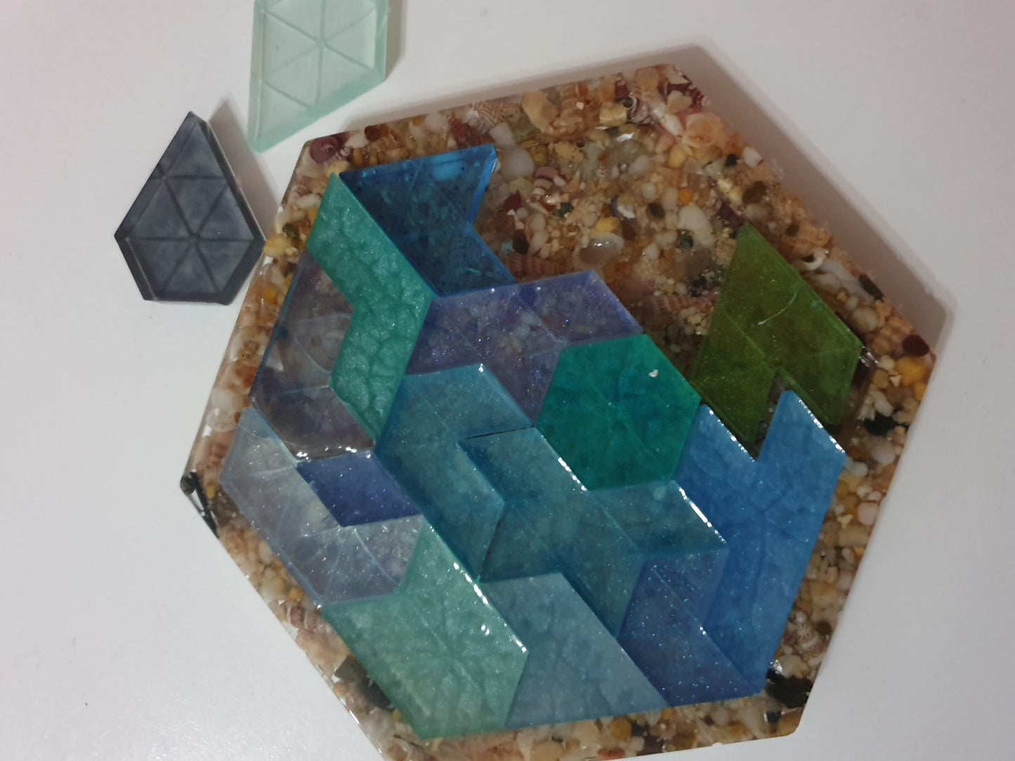 Art you can play with - Ocean inspired coffee table decor puzzle