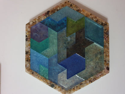 Art you can play with - Ocean inspired coffee table decor puzzle