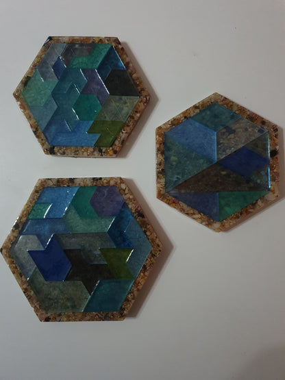 Art you can play with - Ocean inspired coffee table decor puzzle