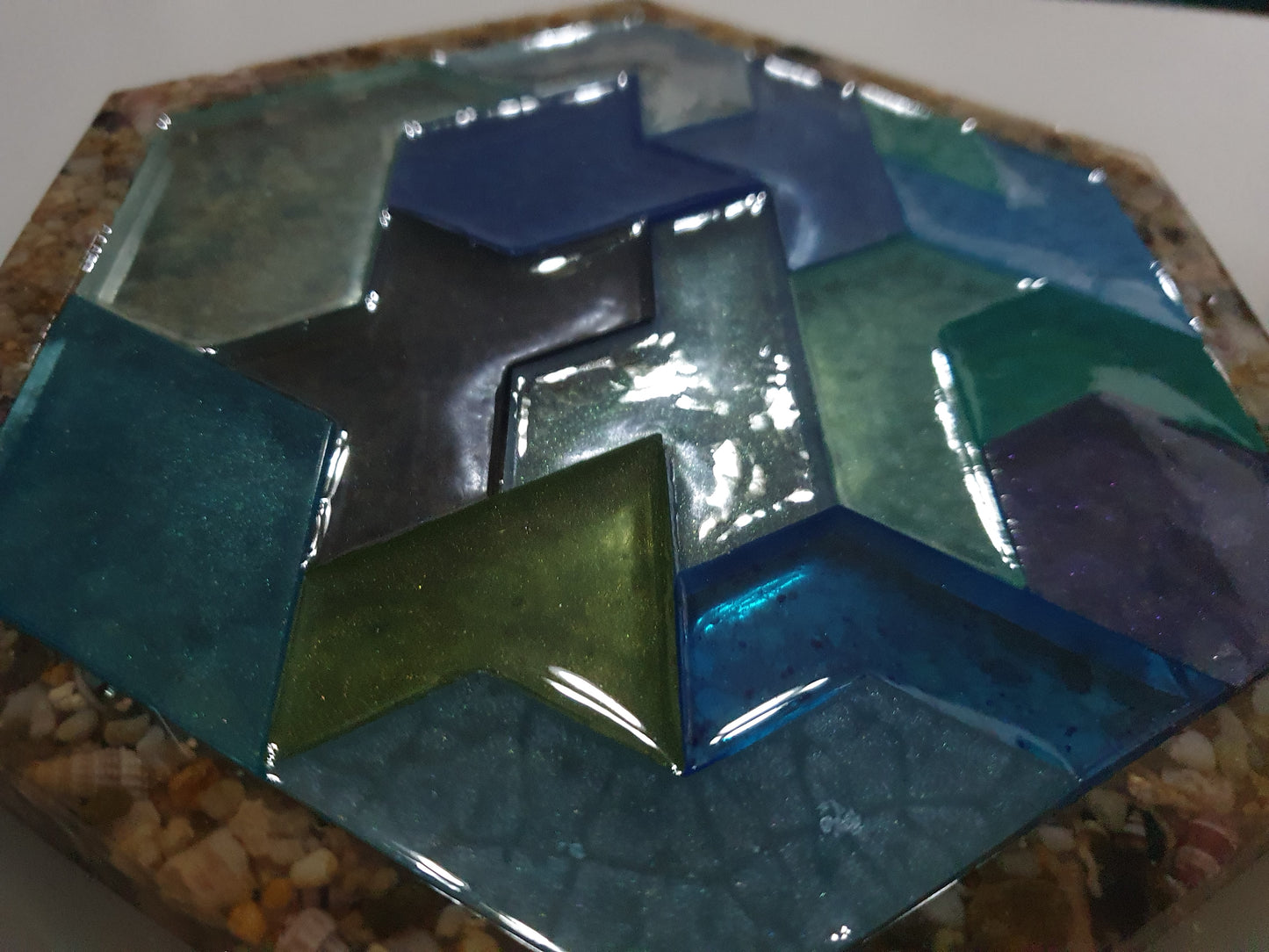 Art you can play with - Ocean inspired coffee table decor puzzle