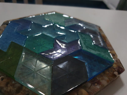 Art you can play with - Ocean inspired coffee table decor puzzle