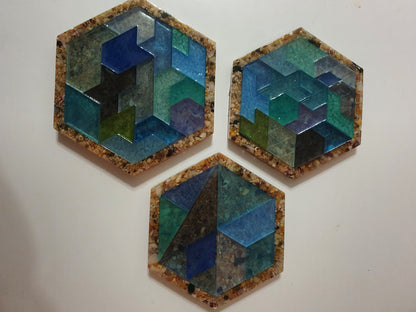 Art you can play with - Ocean inspired coffee table decor puzzle