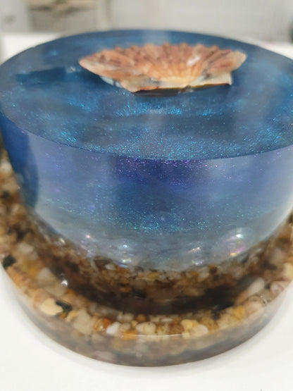 Magical ocean themed and universe inspired battery operated table lamps