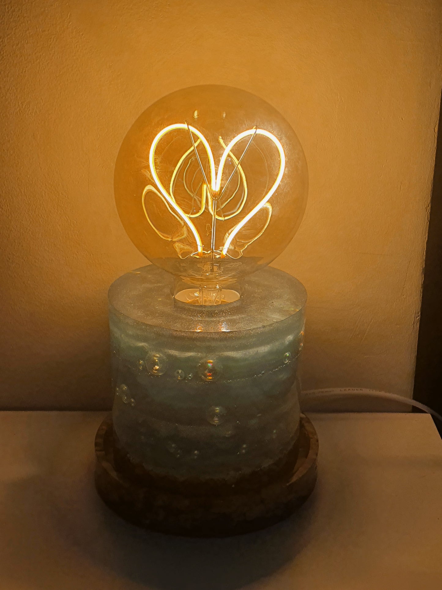 Ocean love table lamp