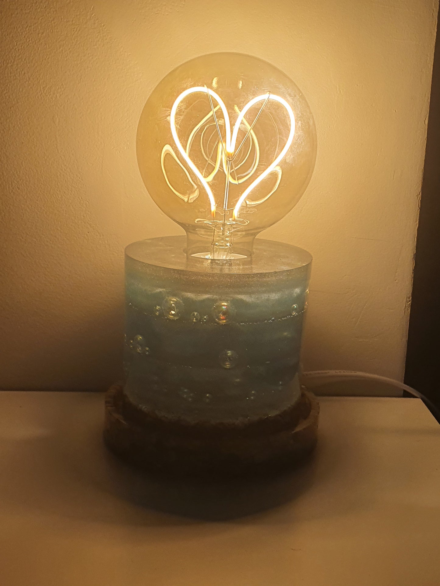 Ocean love table lamp