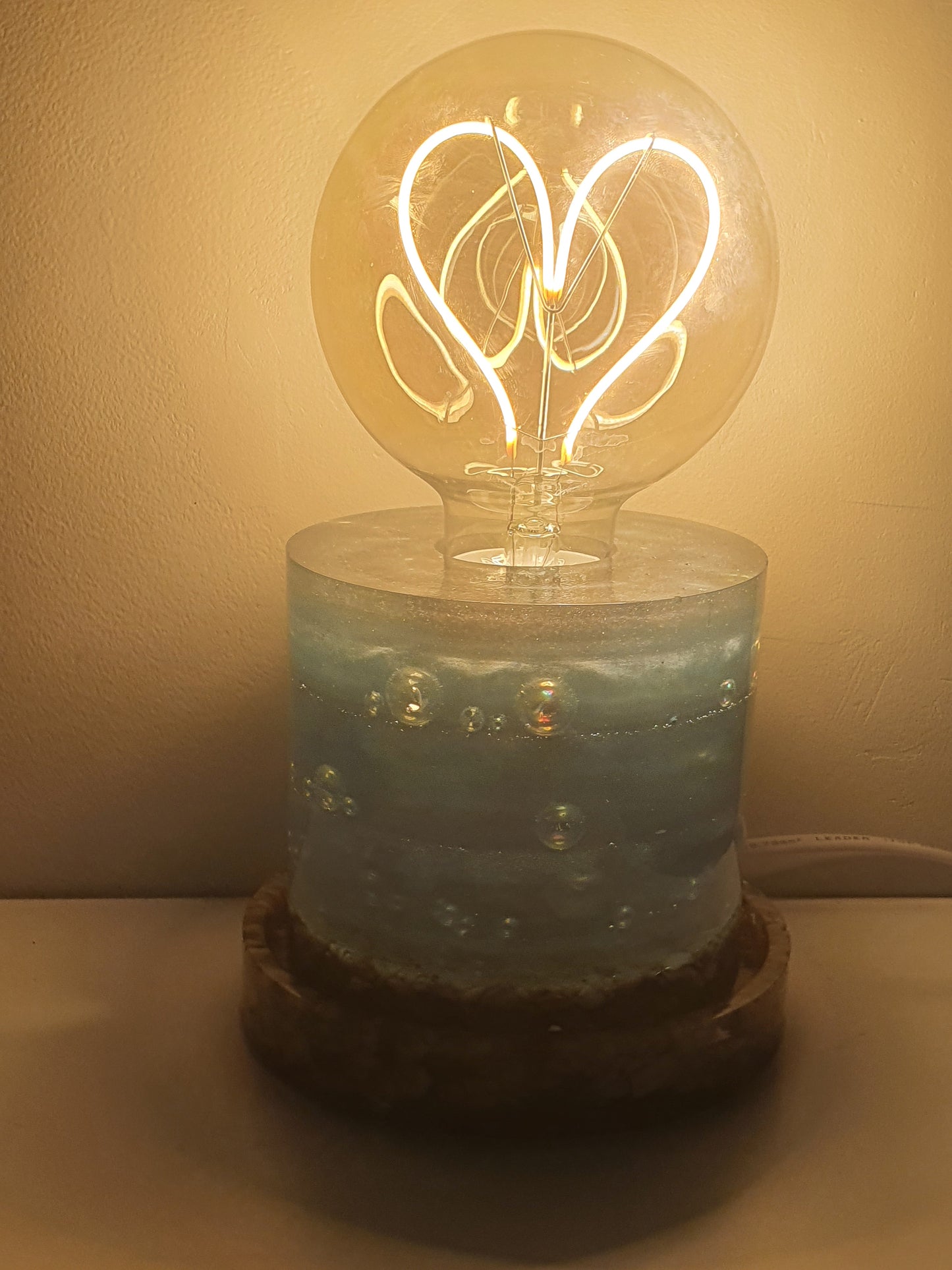 Ocean love table lamp