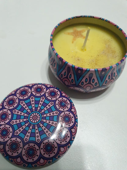 Boho Beach scented candle - Mango daquiri