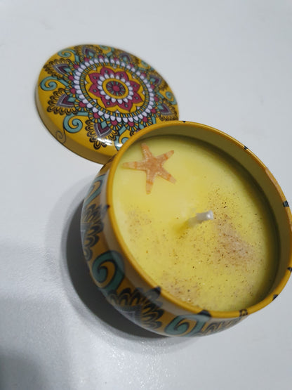 Boho Beach scented candle - Mango daquiri