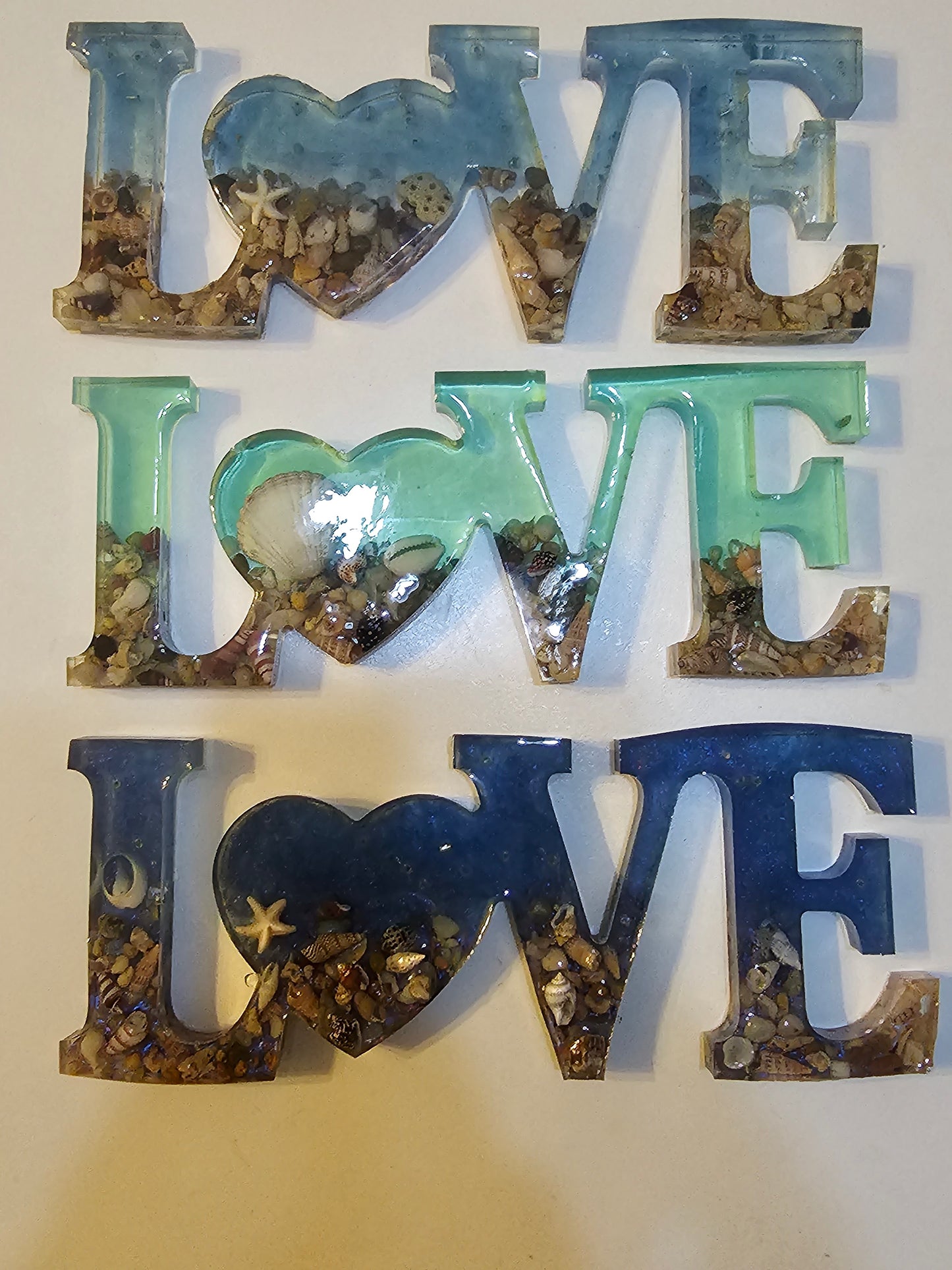 Ocean love table decor