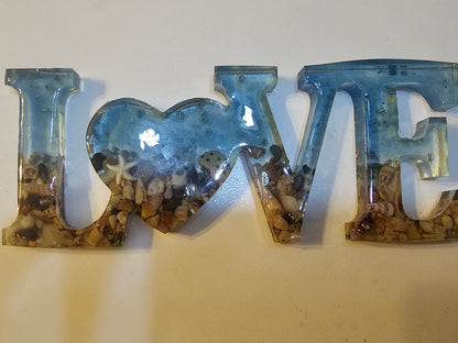 Ocean love table decor