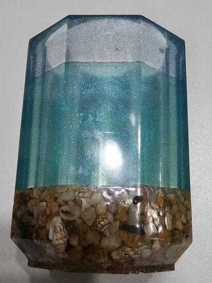 Ocean tone colour-pop storage jars