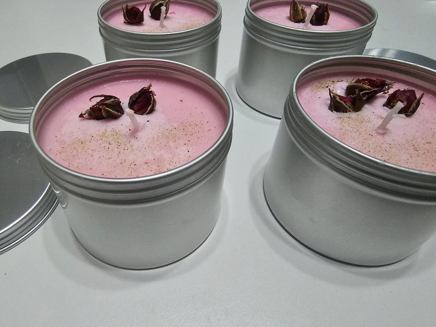 Boho Beach scented candle - My final rose
